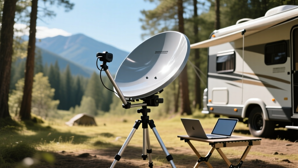 Best Portable Satellite Dishes for RV Camping & Off-Grid Use