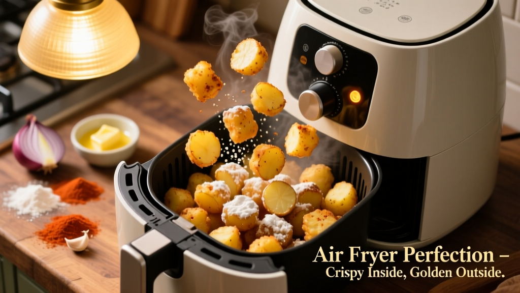 Cheesy Tater Tots in Air Fryer: Crispy, Golden & Perfect