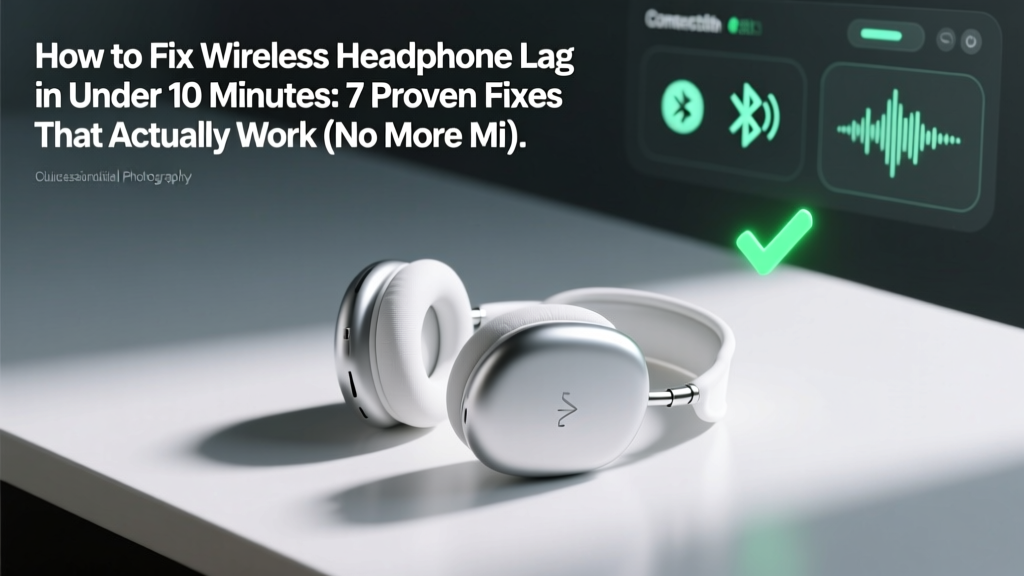 Fix Wireless Headphone Lag: Causes & Proven Fixes