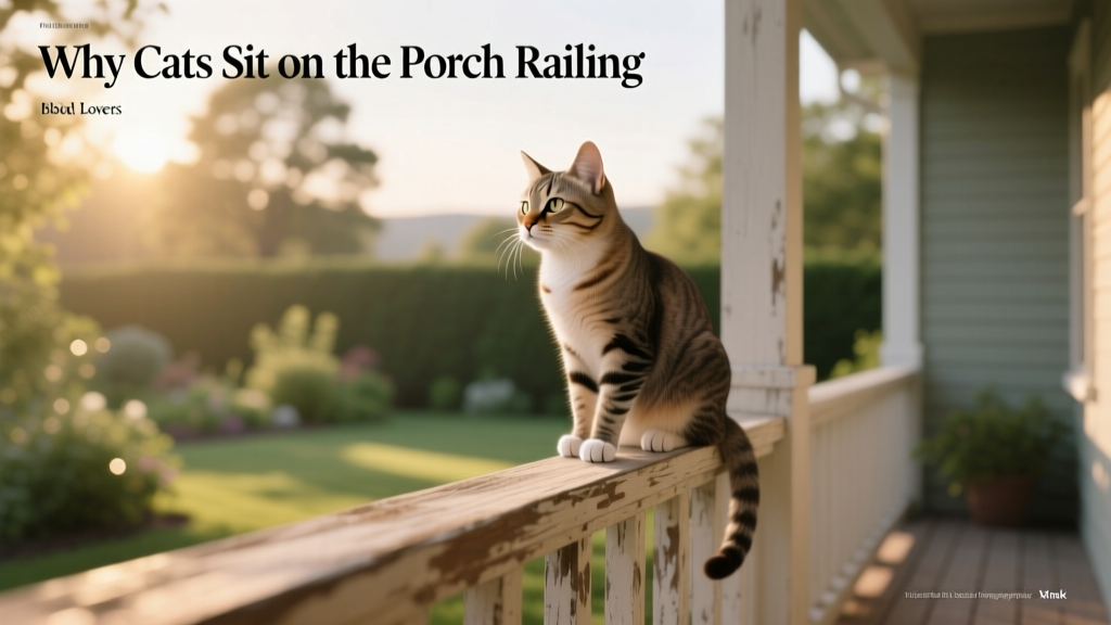 Why Cats Sit on the Porch Railing
