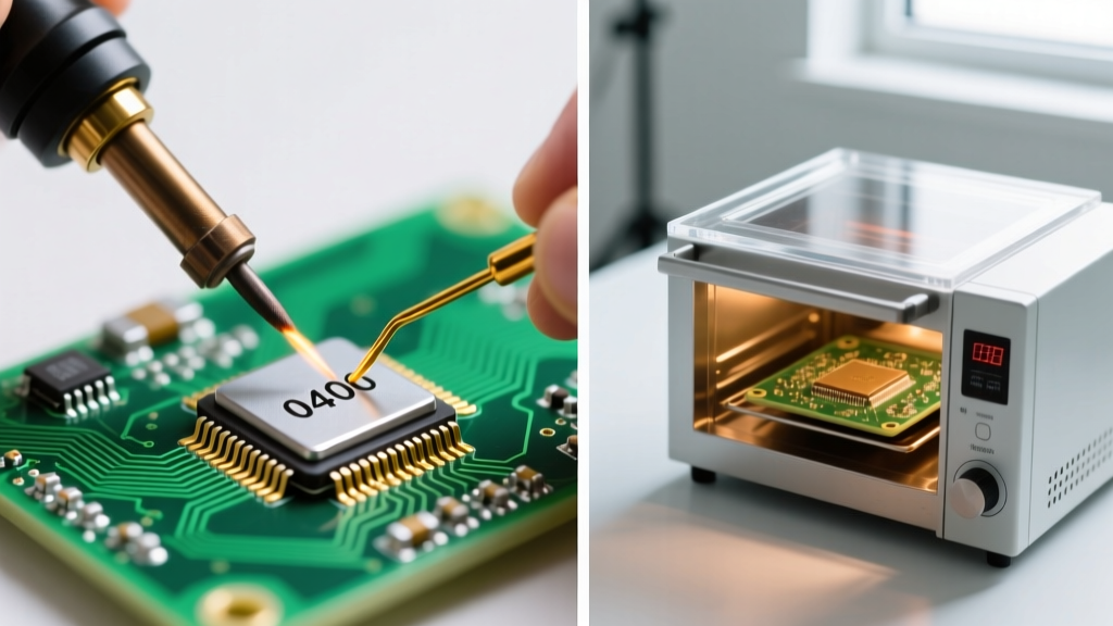 Soldering SMT Components: Hand Iron vs Reflow Oven