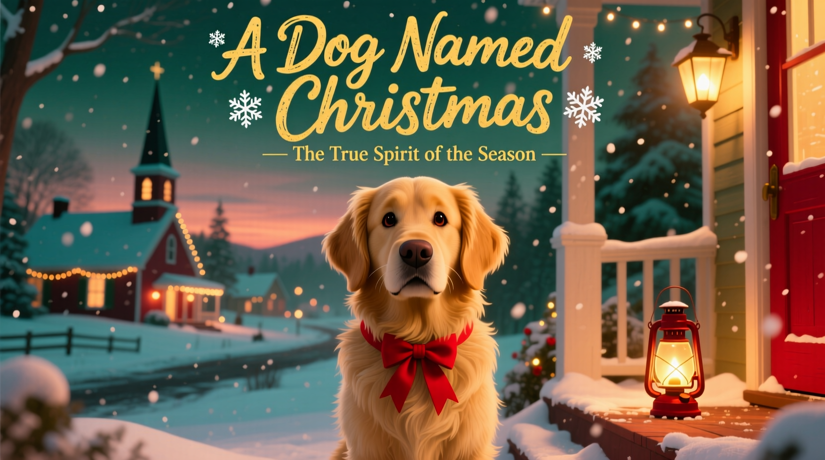 a dog named christmas movie cast