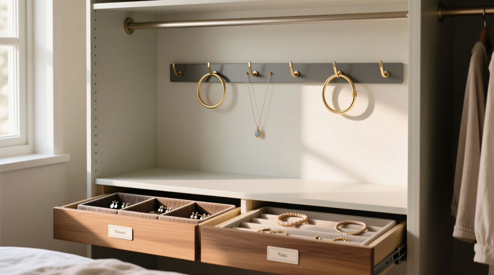 hanging jewelry organizer vs drawer insert what reduces choice fatigue