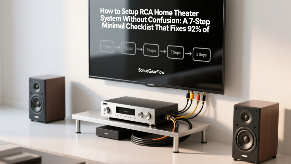 How To Setup Rca Home Theater System (2026)