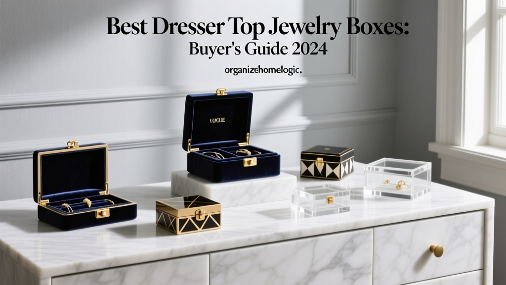 Best Dresser Top Jewelry Boxes: Buyer's Guide 2024