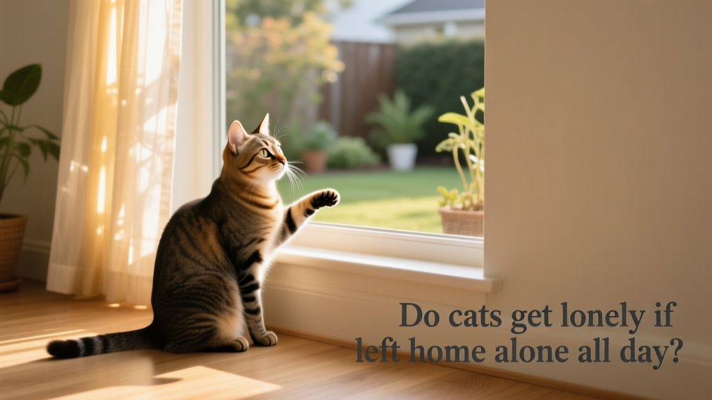 Do Cats Get Lonely If Left Home Alone All Day?