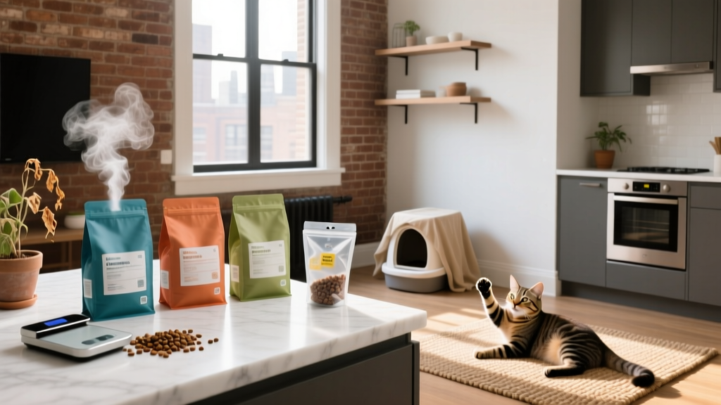 Me O Cat Food Review in Apartment