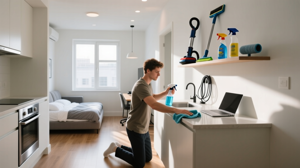 The Proven Guide to Cleaning a Studio Apartment Fast