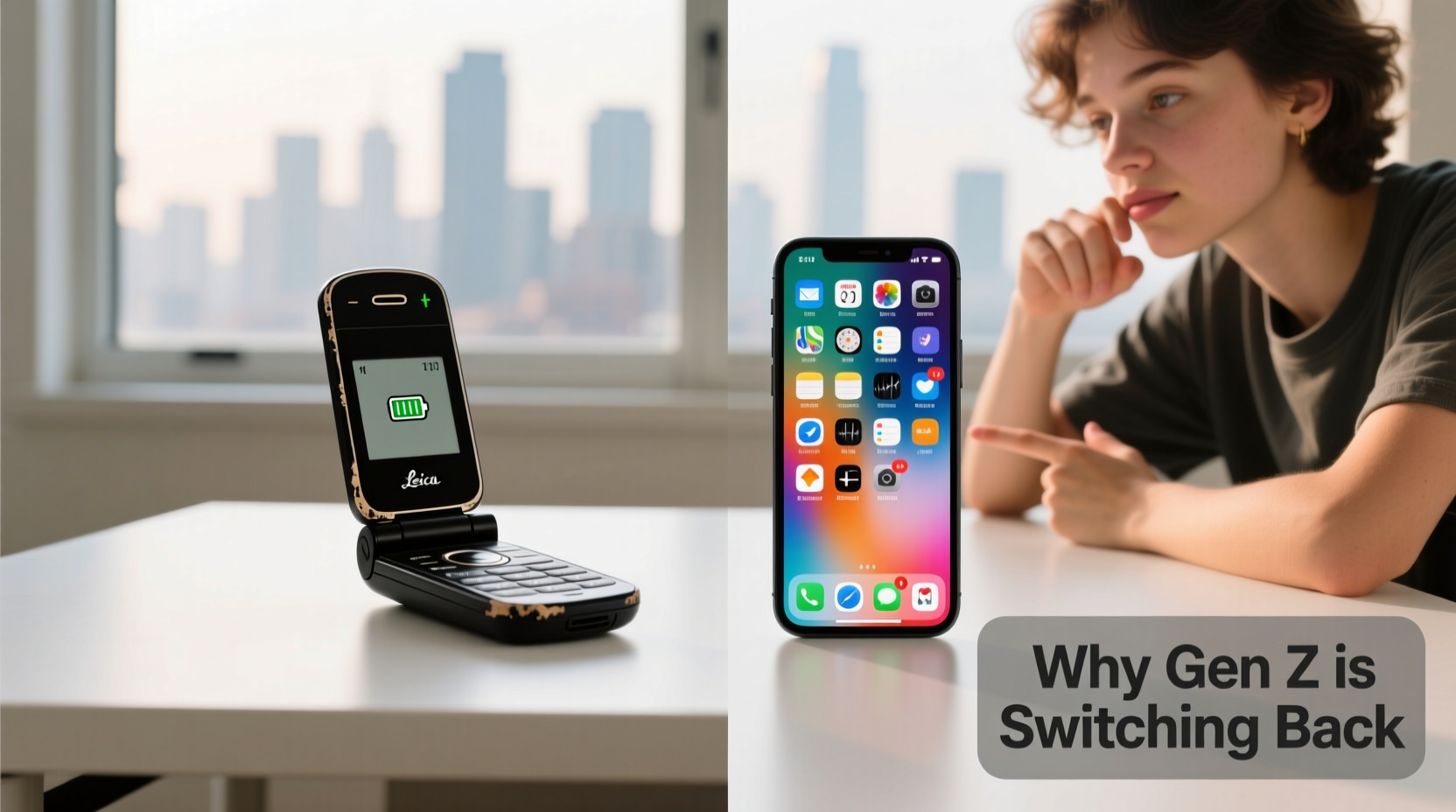 dumbphone vs smartphone why gen z is switching back to flip phones