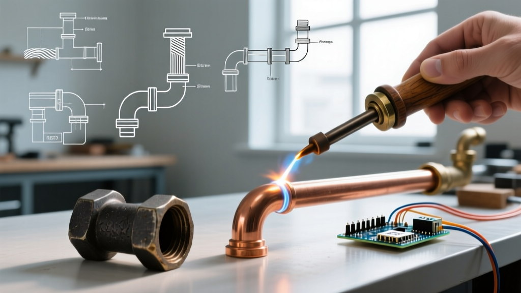 The Evolution of Plumber Soldering: Lead Wipes to Modern Alloys