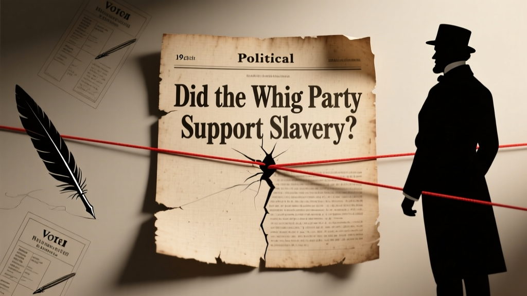 Whig Party and Slavery: The Truth Behind Their Collapse