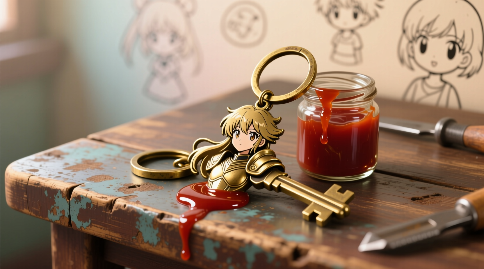 eco friendly cleaning tips for vintage anime keychains