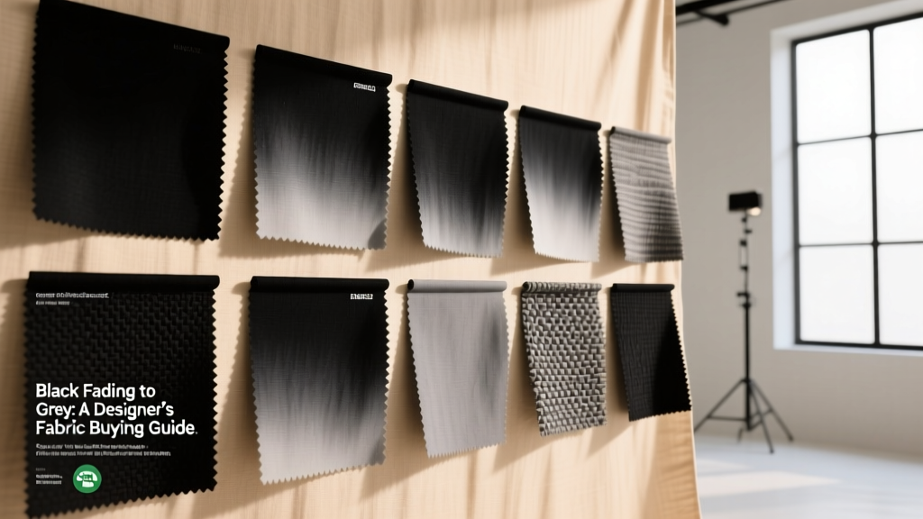 Black Fading to Grey: A Designer’s Fabric Buying Guide