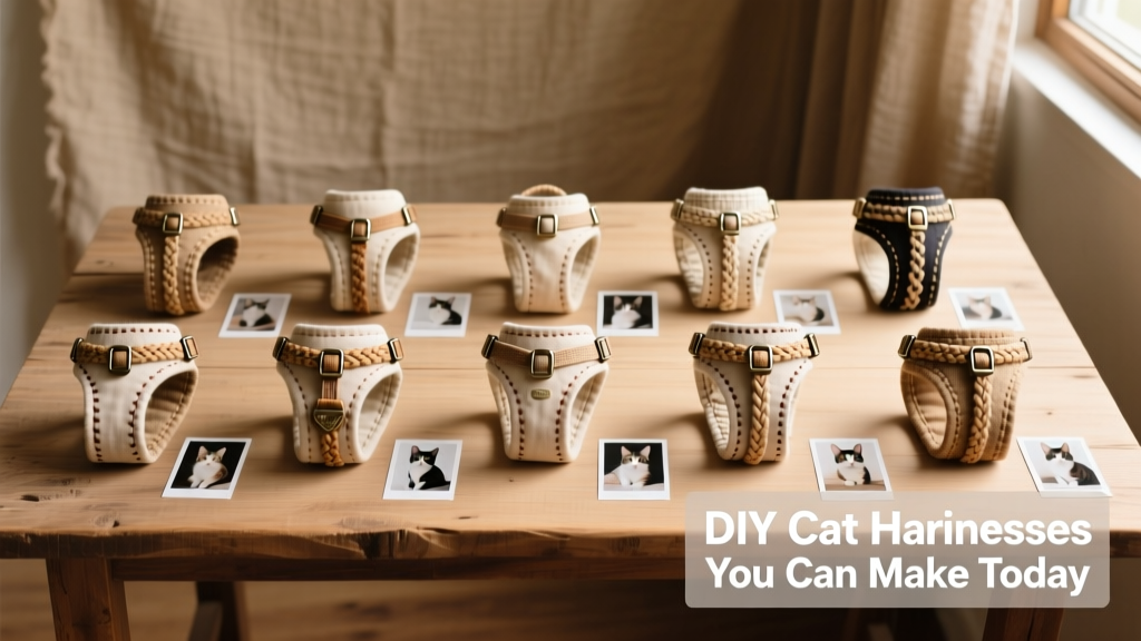 9 DIY Cat Harnesses You Can Make Today