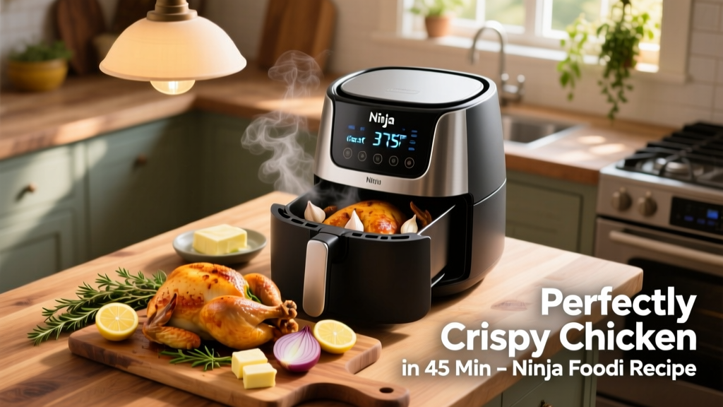 How to Cook Whole Chicken in Ninja Foodi Air Fryer