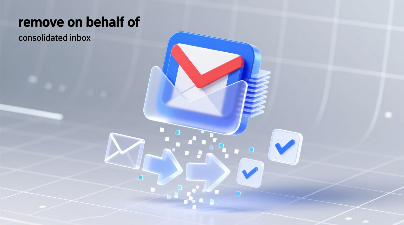 gmail removes on behalf of from your consolidated inb