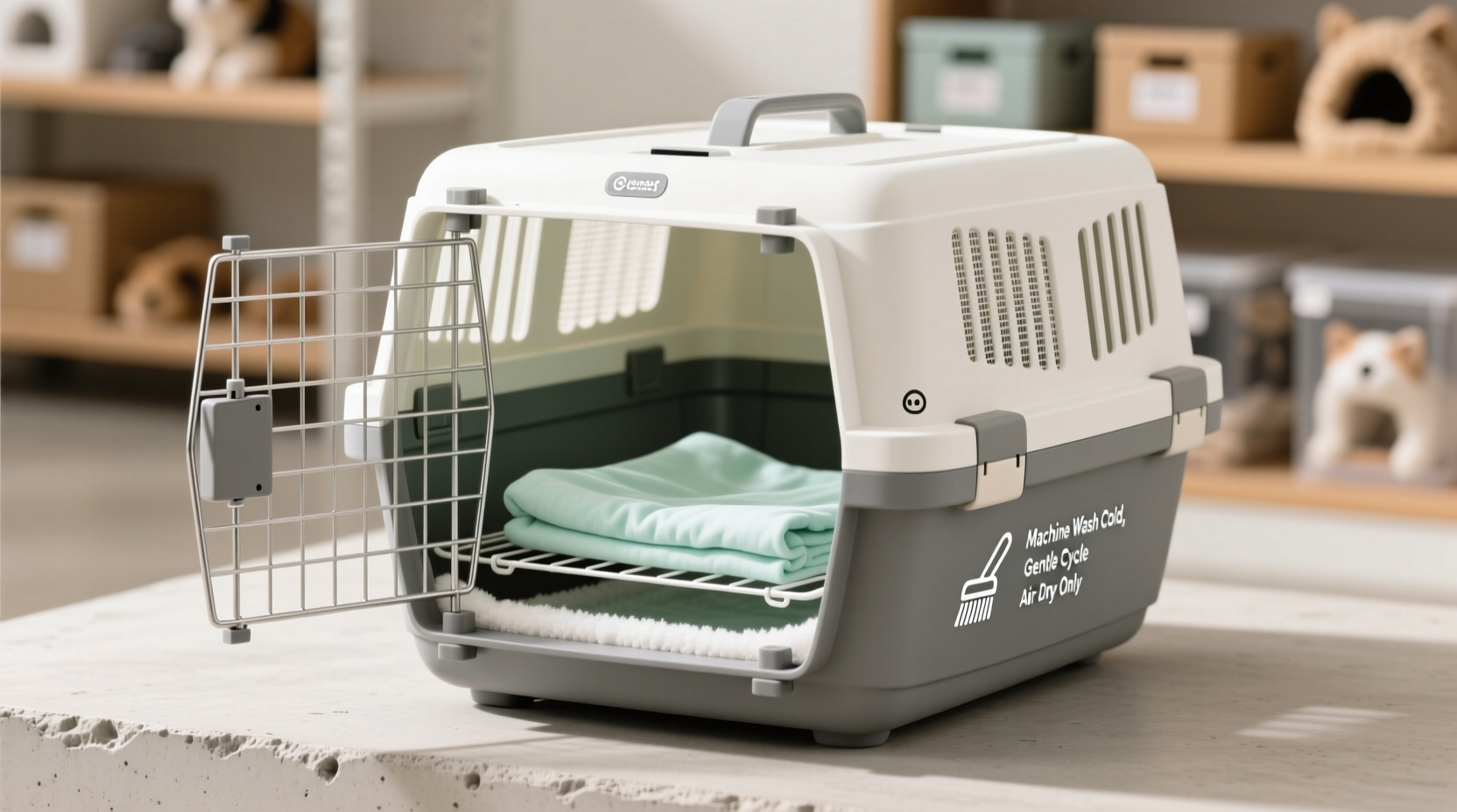 how to clean insulated pet carriers safely