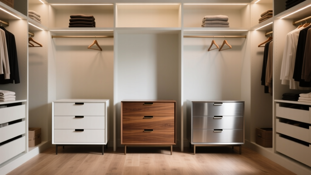 Best Short Dressers for Walk-In Closets (2024)