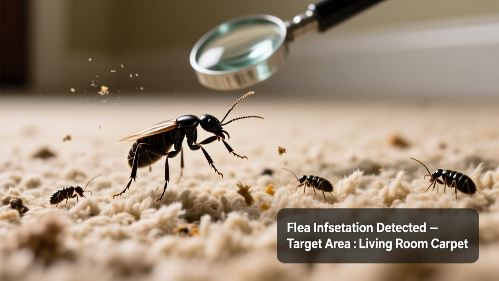 Fleas in Carpet: Identifying the Pest and Fixing It