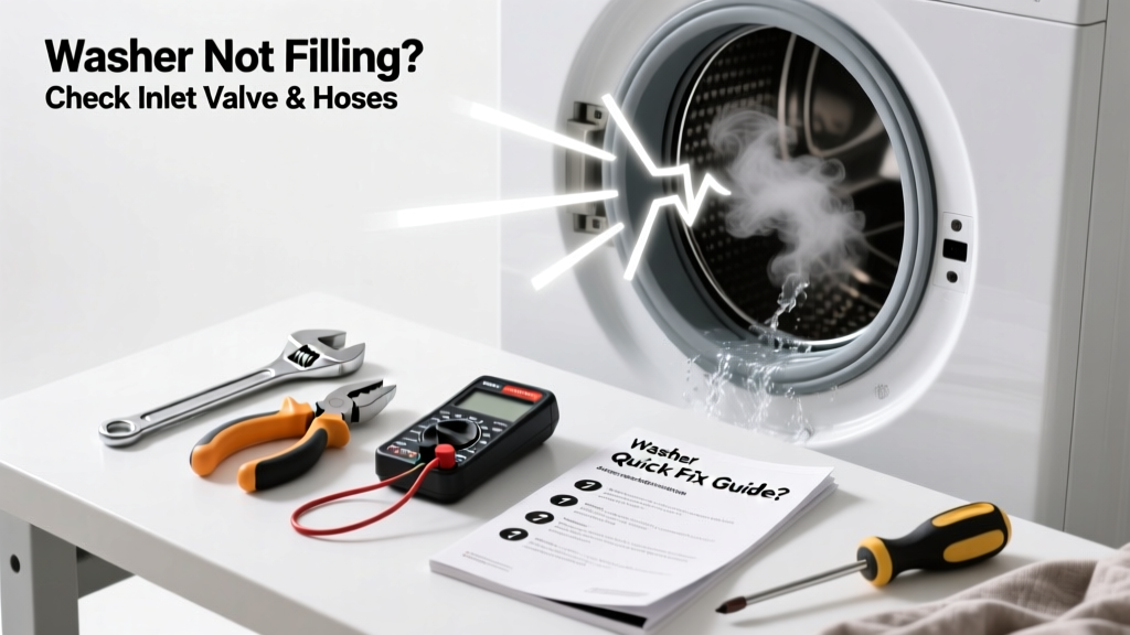 Washer Not Filling & Making Loud Noise: Quick Fix Guide