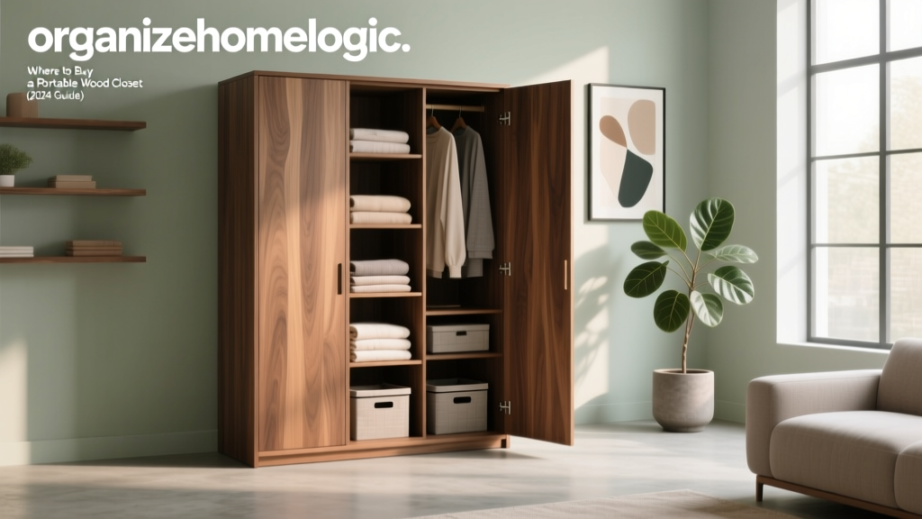 Where to Buy a Portable Wood Closet (2024 Guide)