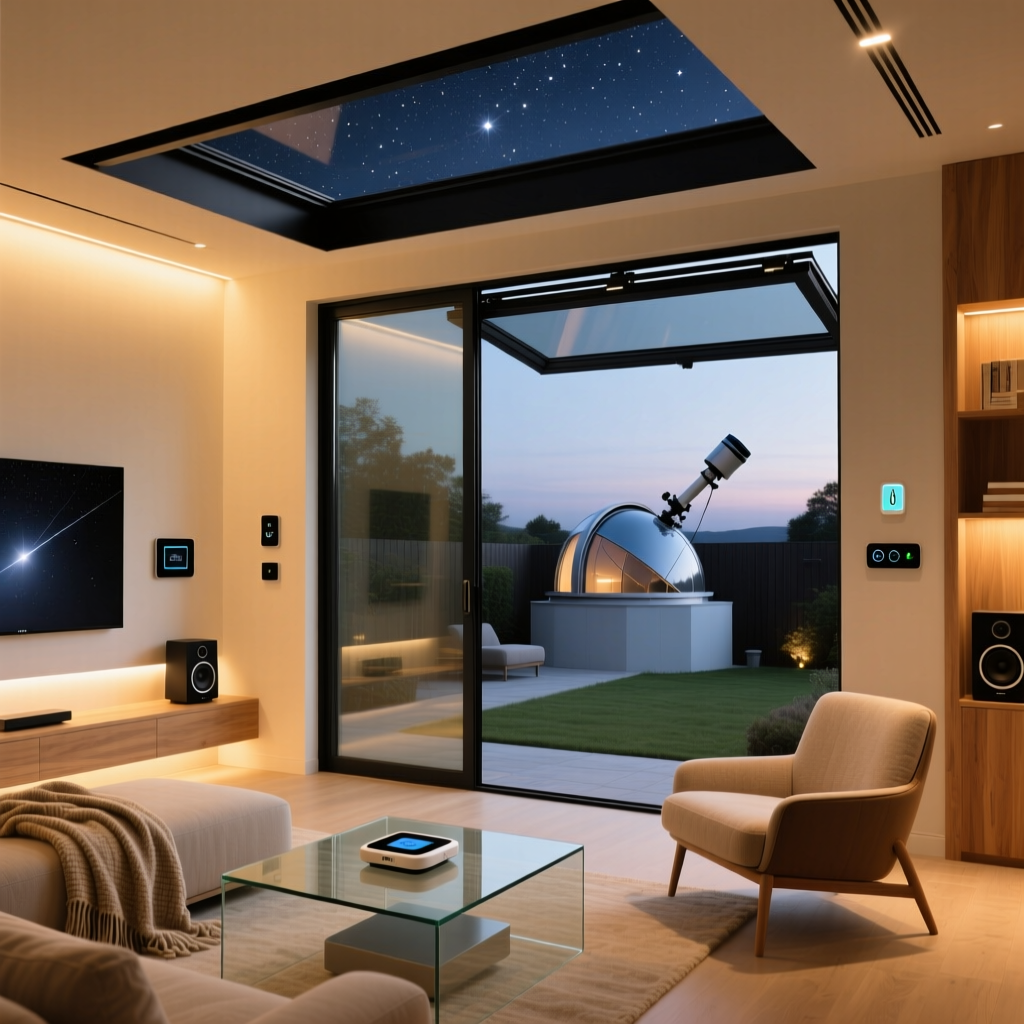 The Ultimate Smart Home Observatory Guide: Motorized Shading, Temperature & Dew Control
