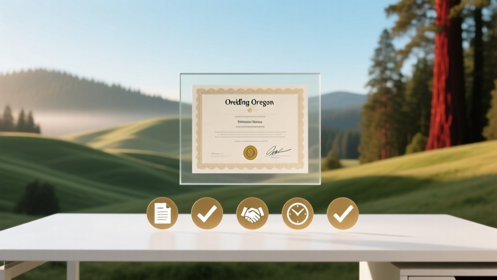 Oregon Wedding Officiant: 5-Step Legal Checklist (2026)