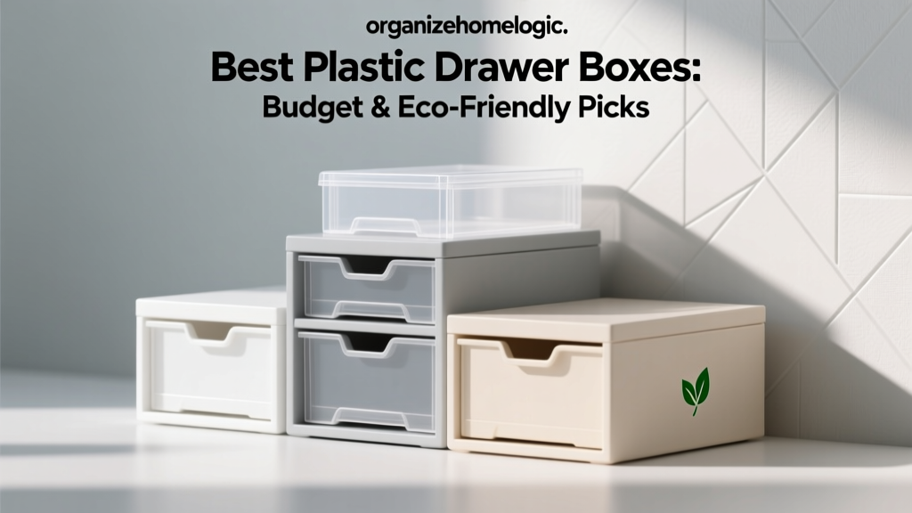Best Plastic Drawer Boxes: Budget & Eco-Friendly Picks