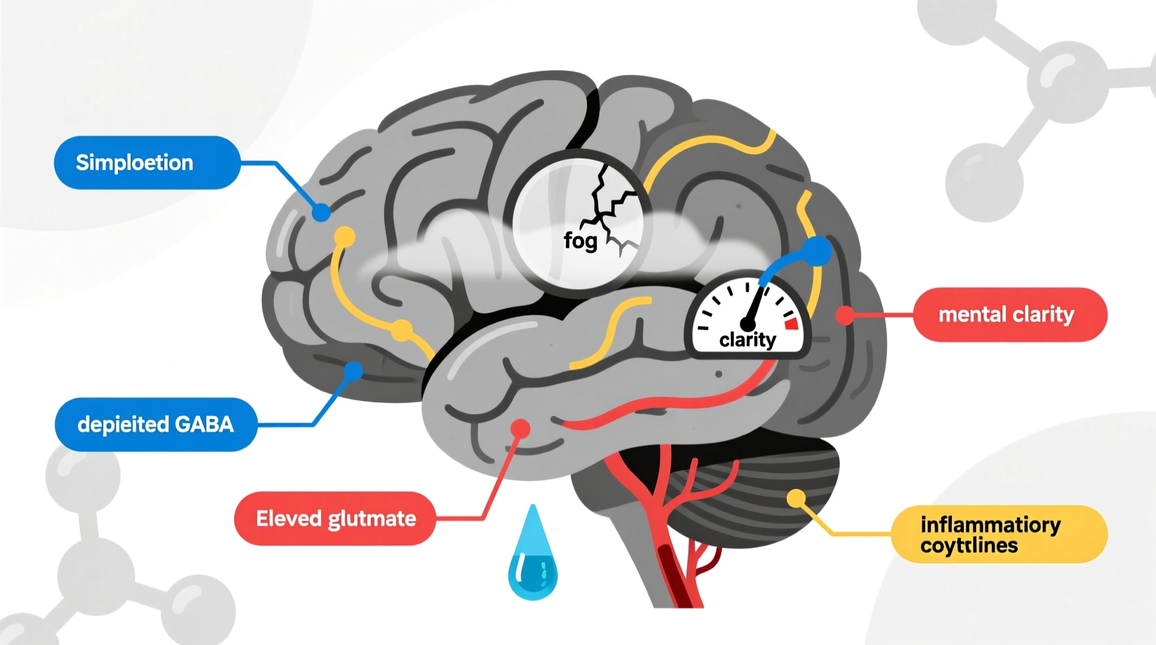 why do hangovers cause brain fog neurochemistry simplified