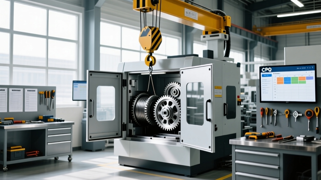 CPQ in Material Handling Equipment Manufacturing: Hoist Maintenance Schedules