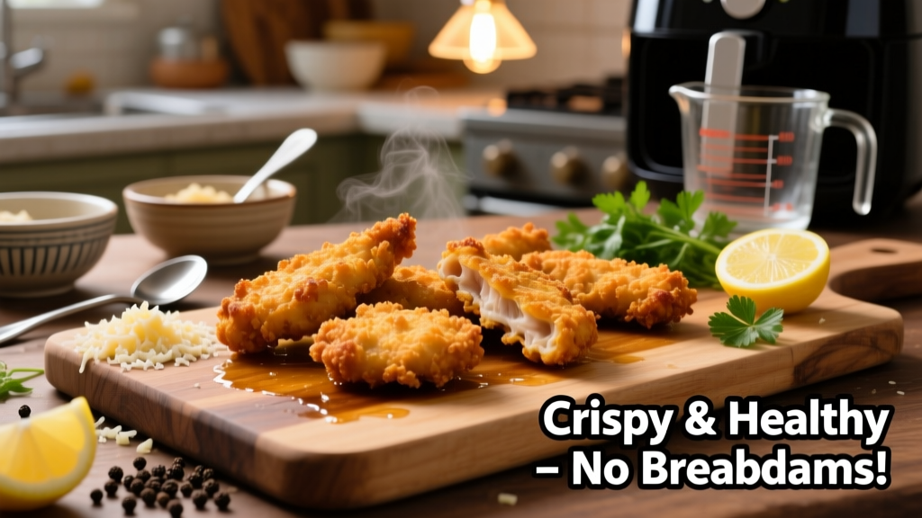 Crispy Breadcrumb-Free Air Fryer Chicken Tenders