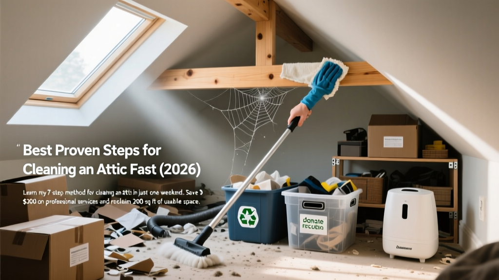 Best Proven Steps for Cleaning an Attic Fast (2026)