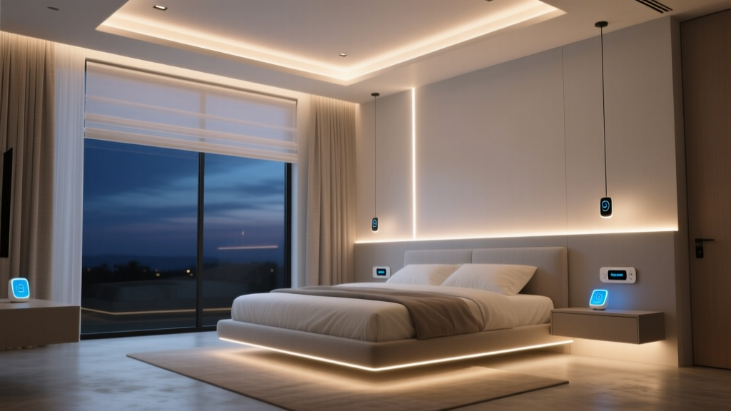 Smart Bedroom Lighting & Shades: Design-First Automation for Serenity