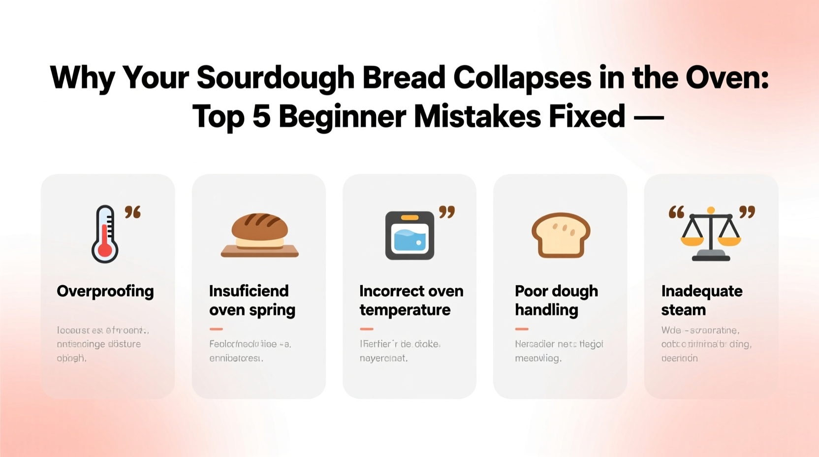 why does my sourdough bread collapse in the oven top 5 beginner mistakes fixed
