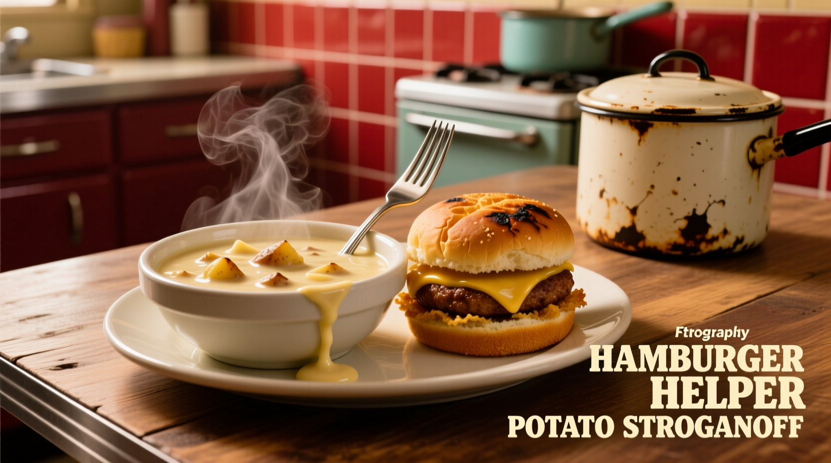 Homemade Hamburger Helper Potato Stroganoff Recipe