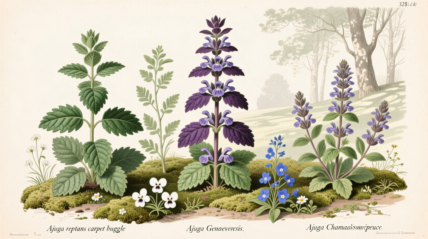 ajuga plant varieties