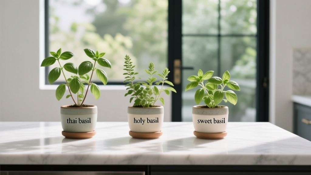 Basil Alternatives to Year-Round Culinary Use: Botanical Substitutes, Flavor Profiles, and Practical Growing Strategies