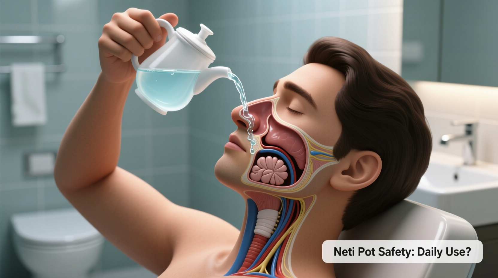 is nasal irrigation with neti pots actually safe for daily use