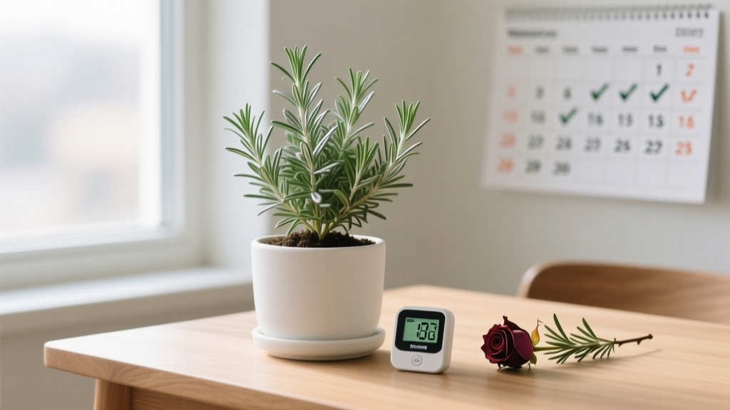 Rosemary Indoor Watering: 2026 Schedule That Saves Plants