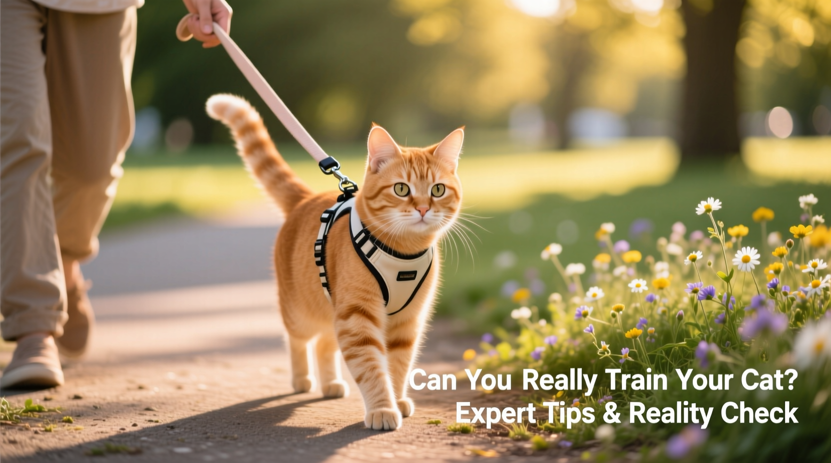 can you really train your cat to walk on a leash expert tips and reality check
