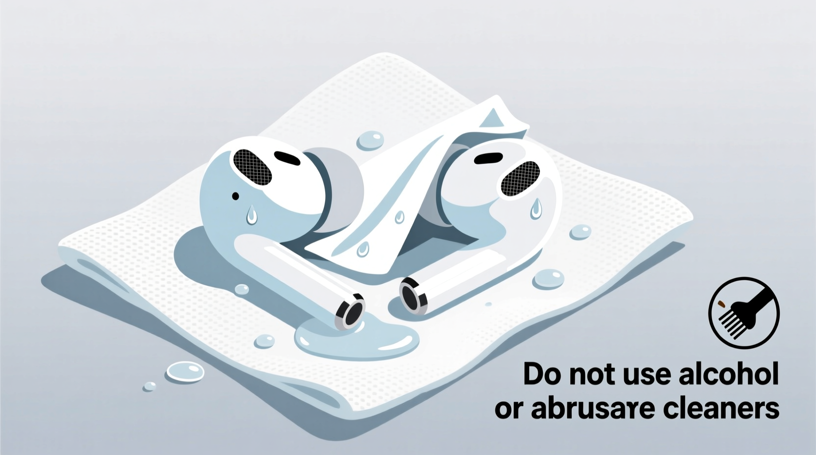 how to clean your airpods without scratching the coating