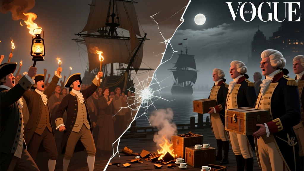 Colonists' Reaction to Boston Tea Party: Loyalist vs Patriot