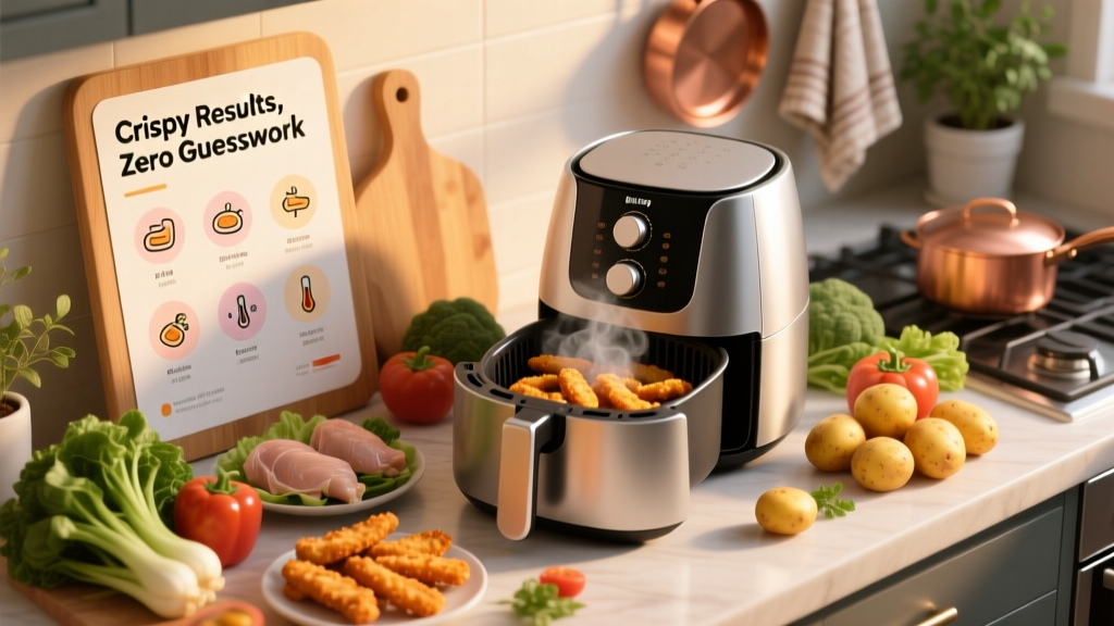 Frozen Food Air Fryer Chart: Crispy Results, Zero Guesswork