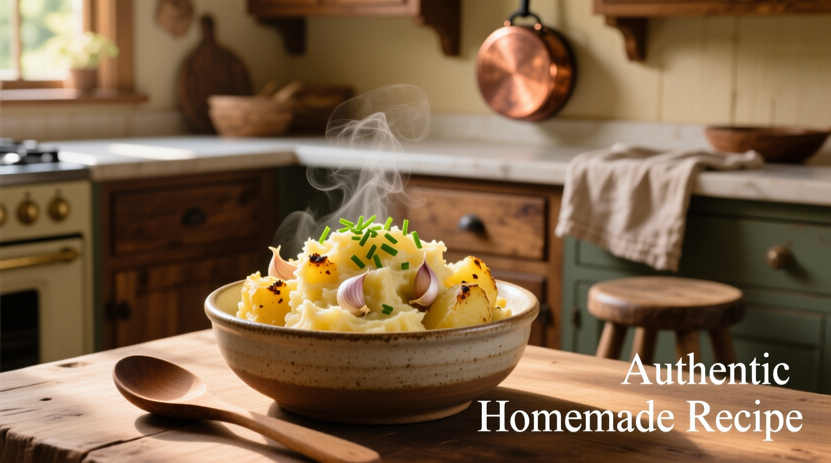 Perfect Homemade Garlic Mashed Potatoes Recipe