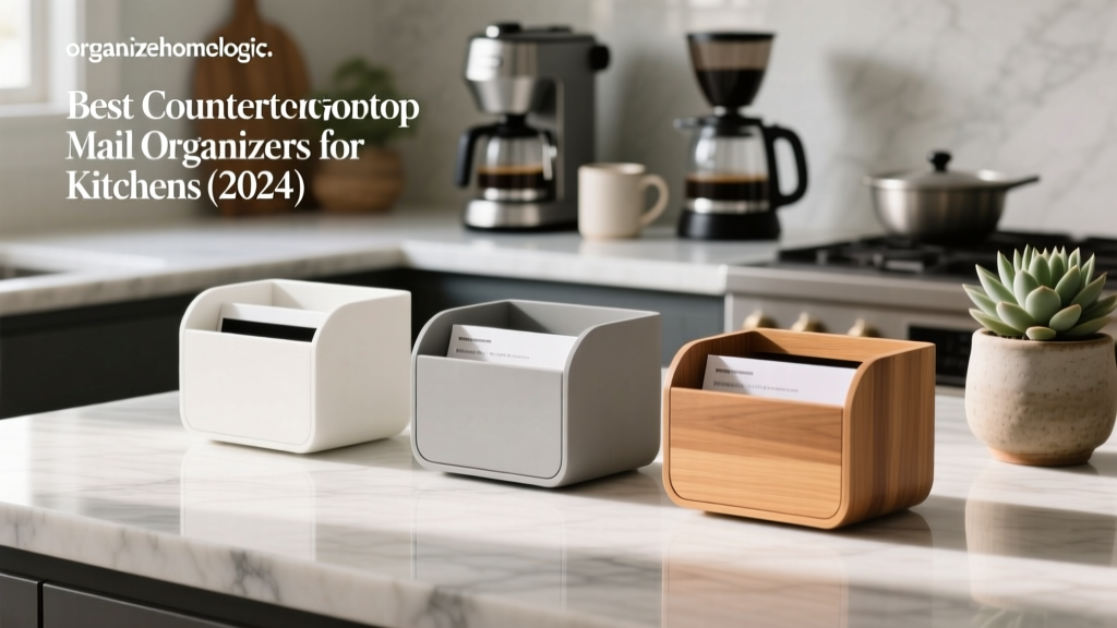 Best Countertop Mail Organizers for Kitchens (2024)