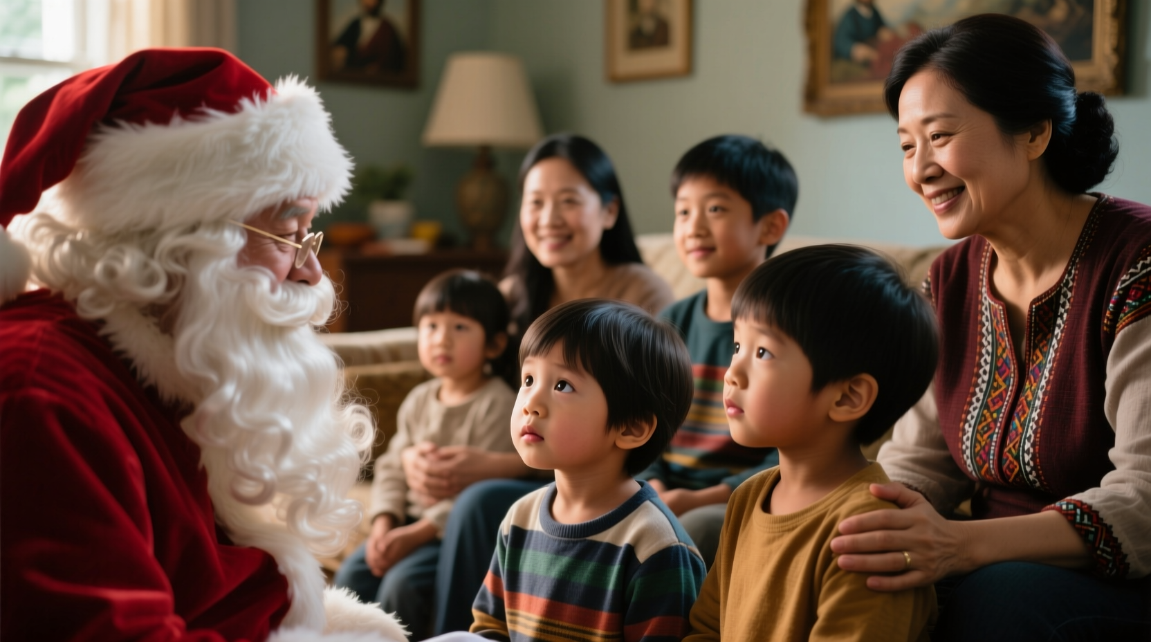 is there a right age to stop believing in santa from a child development view