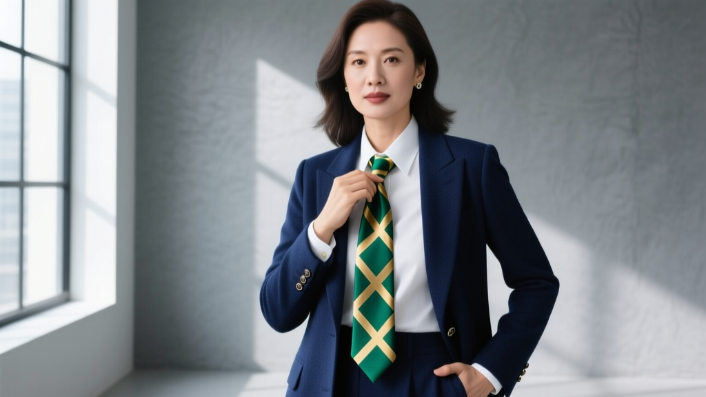 How to Match a Tie With a Suit & Shirt (Women’s Guide)