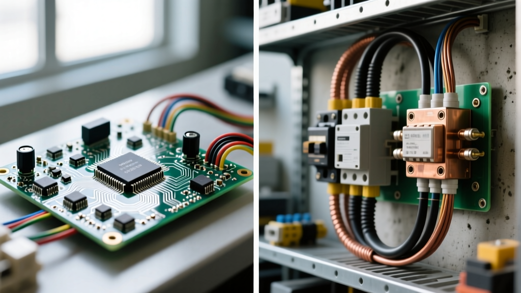 The Physical Difference Between Electronic and Electrical Circuits Explained