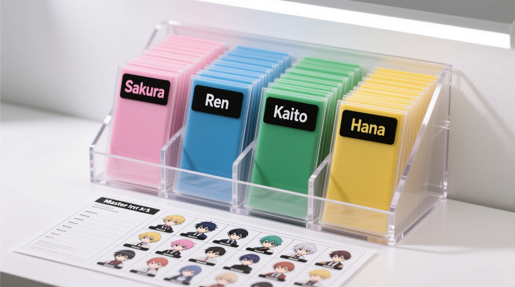 closet organization tips for anime figure dust covers