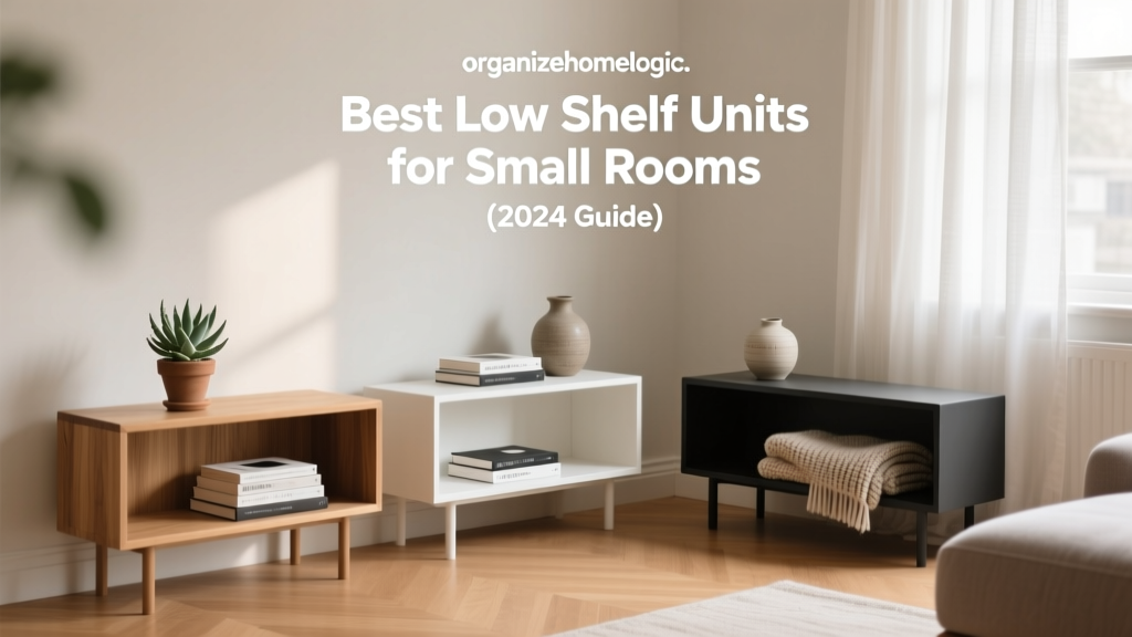 Best Low Shelf Units for Small Rooms (2024 Guide)